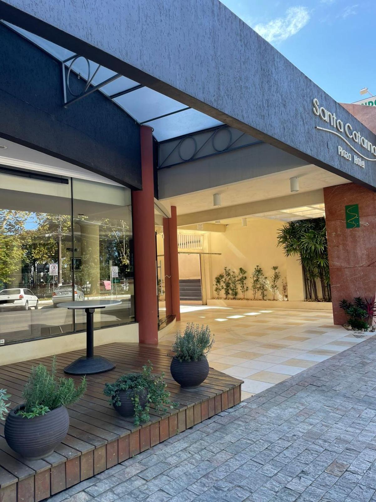 Santa Catarina Plaza Hotel Canoinhas Esterno foto